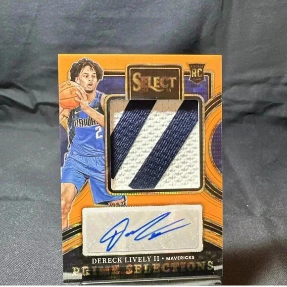 Panini Other - Dereck Lively II 2023-24 Panini Select RPA FOTL Orange Pulsar Patch Auto 20/30